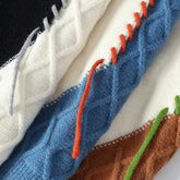 2024 Luxus-Kaschmirpullover: Designer Ripped Hole für Herren